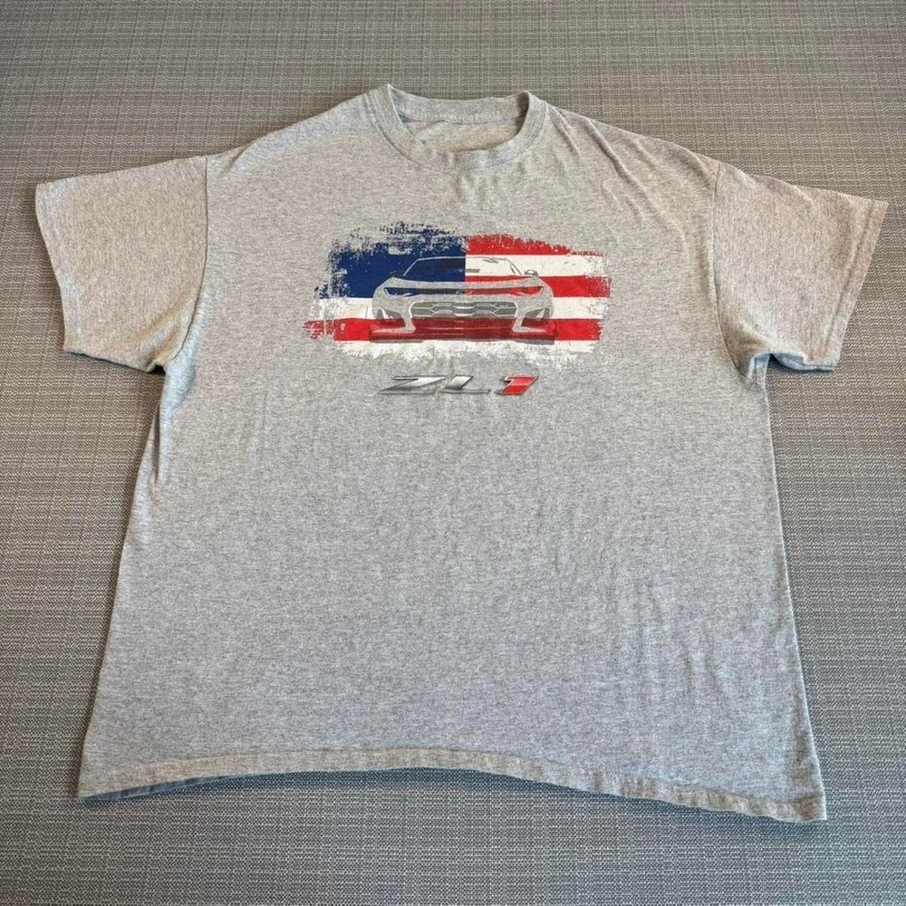 Chevrolet Camaro ZL1 grey Y2K t-shirt